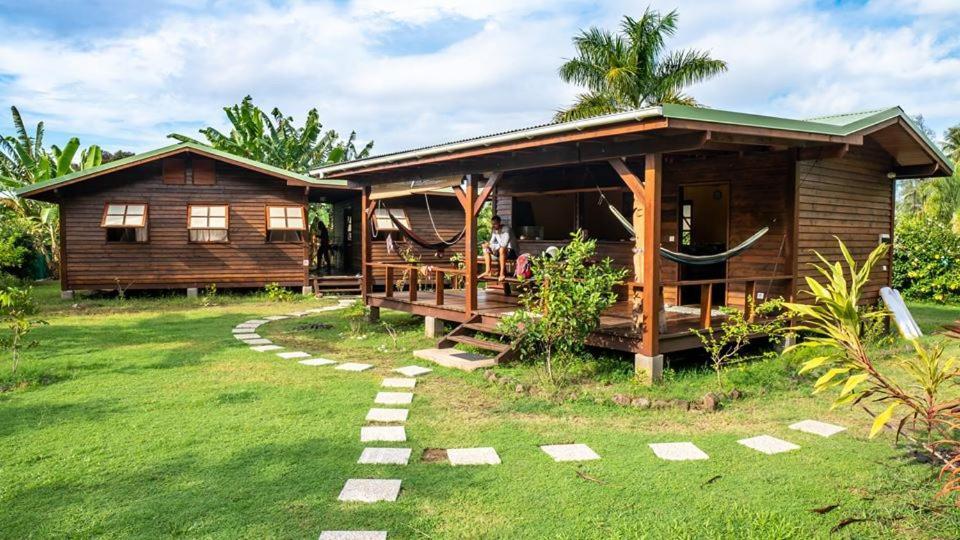 Painapaopao Backpacker Hostel Moorea Bagian luar foto