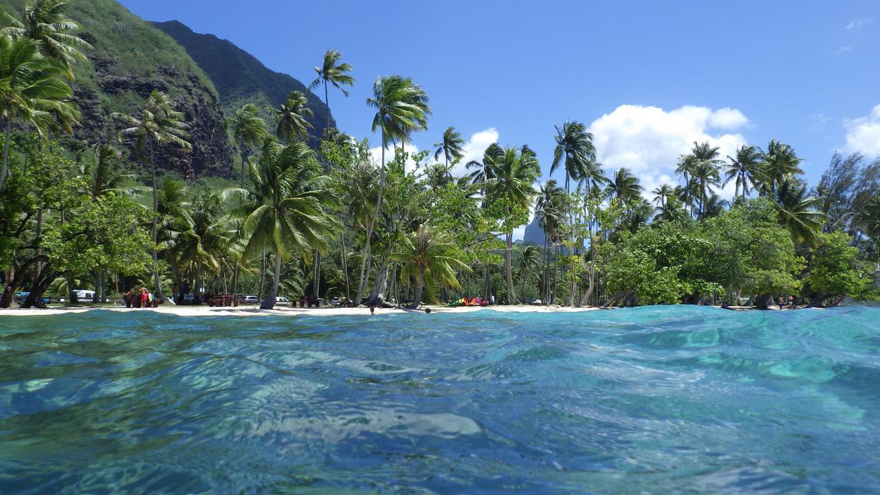 Painapaopao Backpacker Hostel Moorea Bagian luar foto